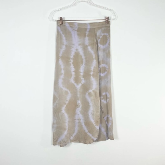 JOHN ELLIOT TIE-DYE SLIP SKIRT - Picture 3 of 7